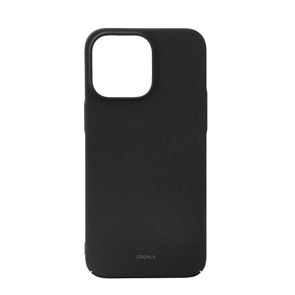 Mobilcover Ultra Slim Sand Burst Sort - iPhone 15 Pro Max