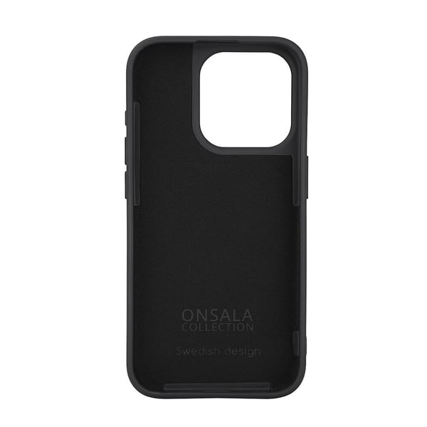 Mobildeksel med silikonfølelse MagSeries Svart - iPhone 15 Pro