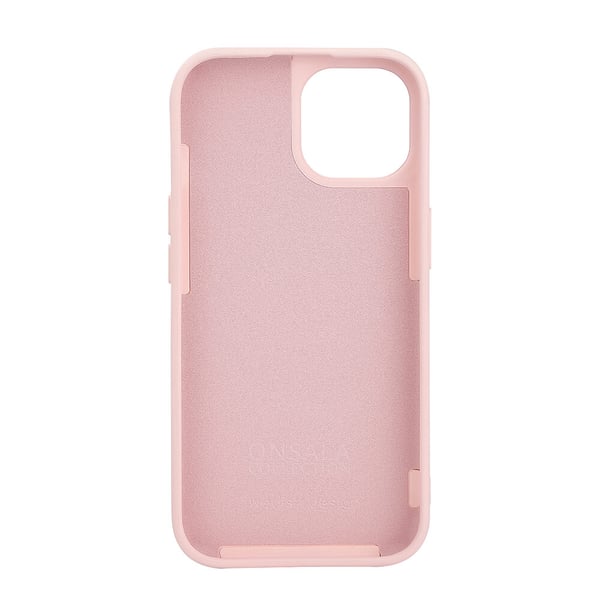 Mobildeksel med silikonfølelse MagSeries Rosa - iPhone 13/14/15