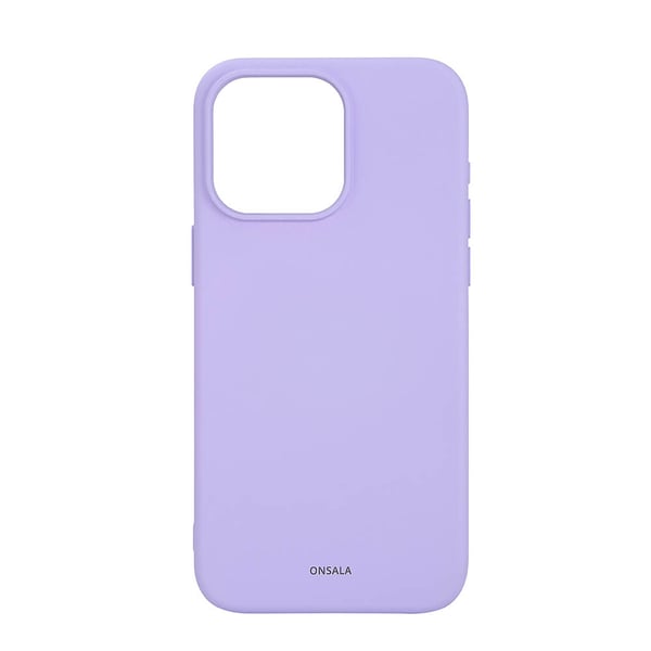 Silikoninen MagSeries-puhelinkuori violetti - iPhone 15 Pro Max