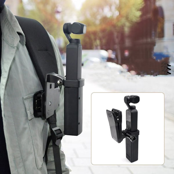 Universal rygsækclips til DJI Osmo Pocket Black