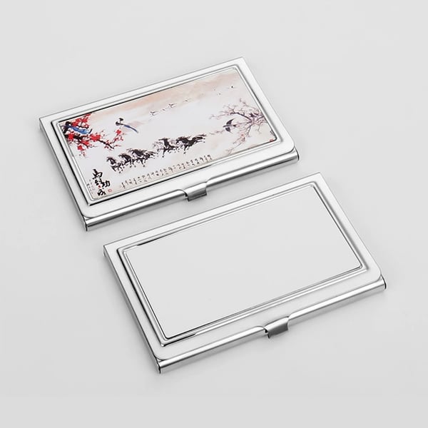 Elegant sigarettetui - Fuktsikkert etui i rustfritt stål Silver