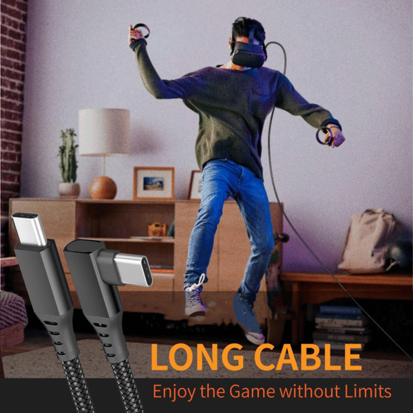 USB-C-linkkikaapeli Oculus Quest 2 TYPE-C:lle, 3 m 3 m