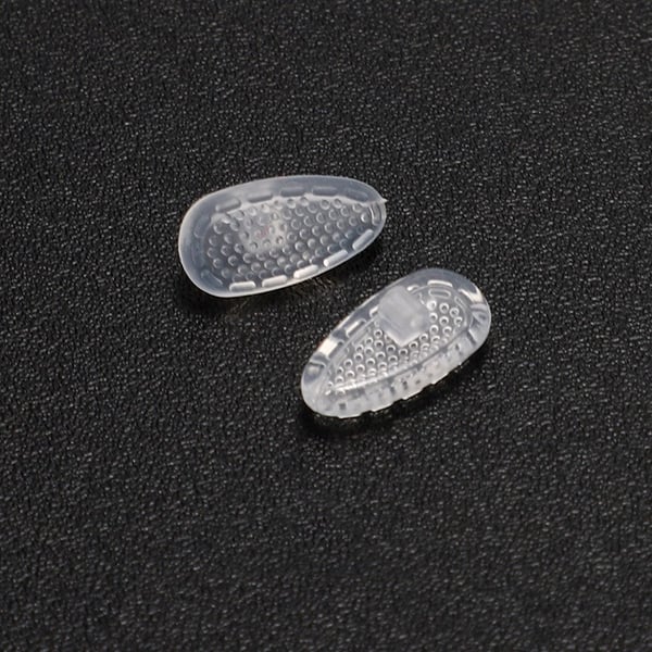 20 par silikon antiskli neseputer for briller Transparent WZ-01