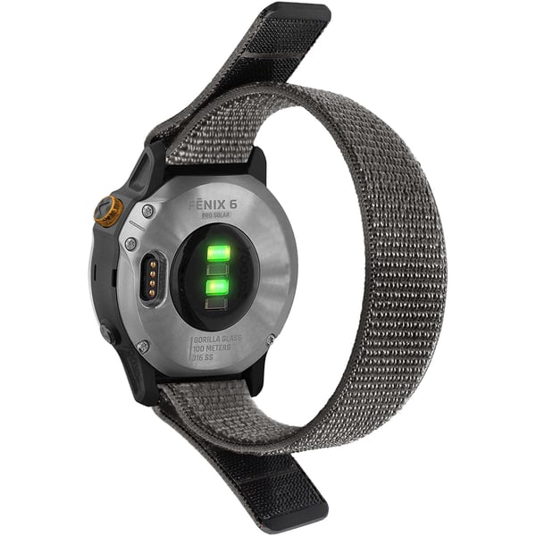 Urrem Garmin Fenix 7X/6X/5X/3/D2 Bravo/Descent MK1 Grey Urrem Garmin Fenix 7X/6X/5X/3/D2 Bravo/Descent MK1 Grey