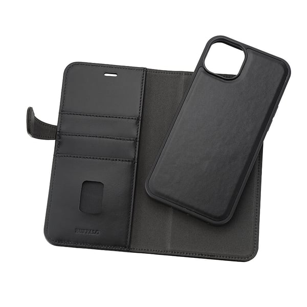 Wallet 2-i-1 3 Kort MagSeries Sort - iPhone 15 Plus