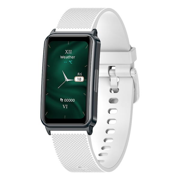 Smartwatch med EKG/HRV-puls, sportstilstande White