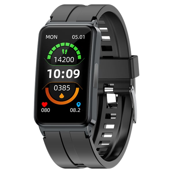 Smartklokke med EKG/HRV, puls, ulike sportsmoduser White