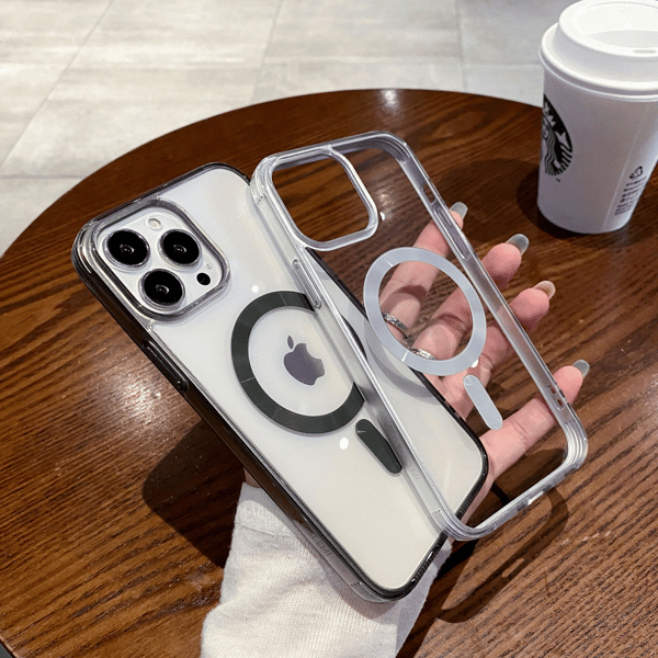 TPU magnetisk mobilcover MultiColor iPhone 15 Pro