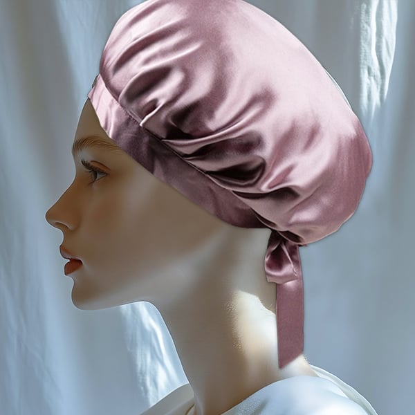 Hiuslakki Mulberry silkkiä Pink