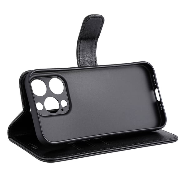 Mobildeksel Strålingsbeskyttelse PU MagS RFID Svart - iPhone 15 Pro