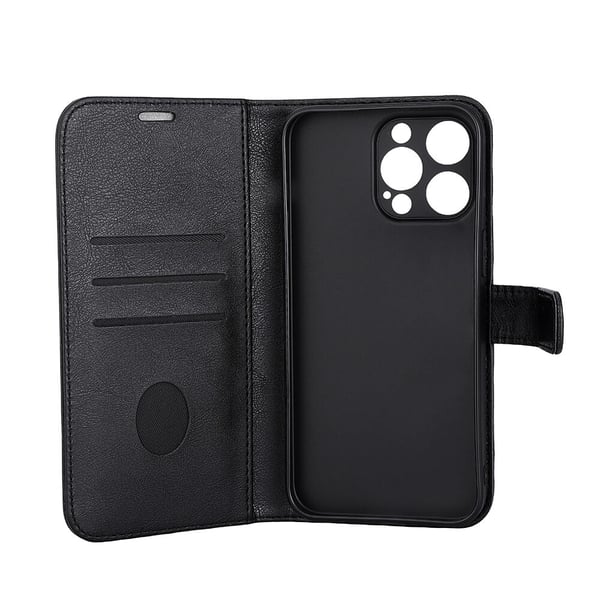 Mobilcover Strålningsbeskyttelse PU MagS RFID Sort - iPhone 15 Pro Max