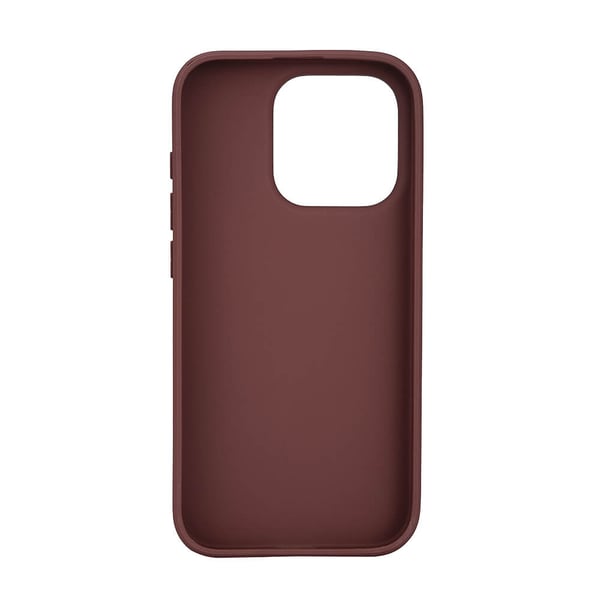 Cover PU MagSeries Brun - iPhone 15 Pro