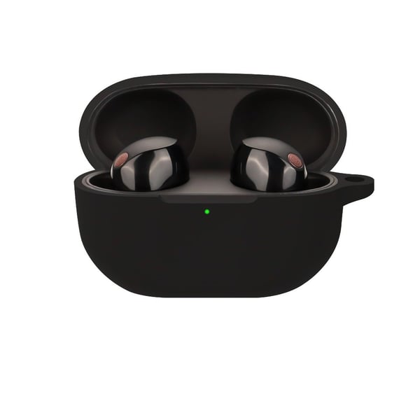 Bluetooth-øretelefoner ridsefast etui til Sony WF-1000XM5 Black