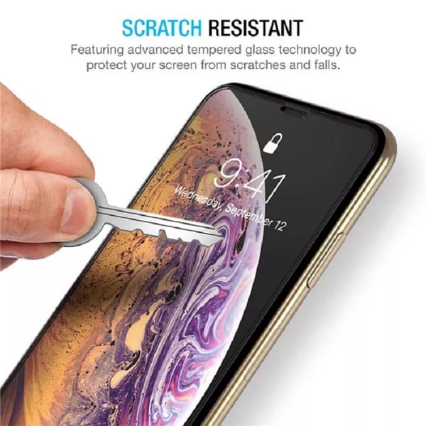 HD herdet glassfilm av aluminiumslegering Fullt deksel Fallsikkert for iPhone Transparent iPhone 14 Pro