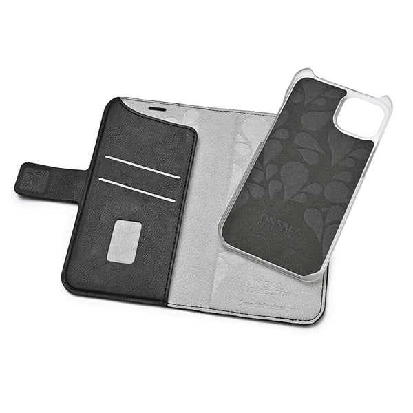 Mobildekssel Eco 2 Kortfack MagSeries Svart - iPhone 15 Plus