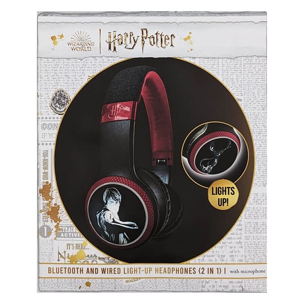 Hodetelefoner On-Ear Trådløse LED Harry Potter