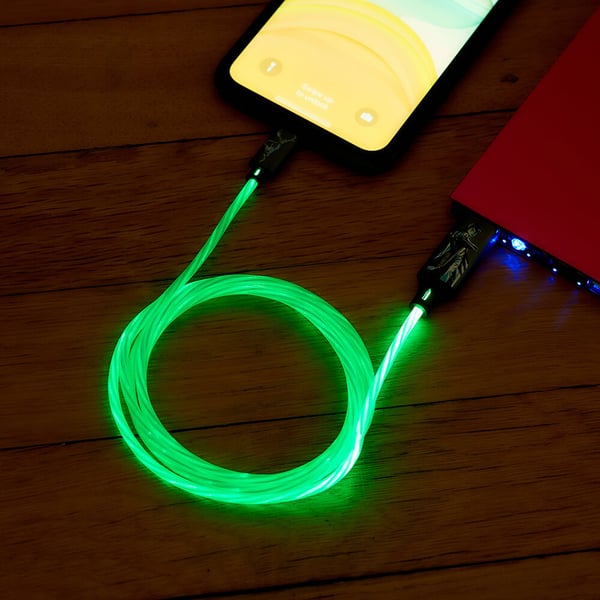 USB A till Lightning Light-Up 1,2m MFI Patronus