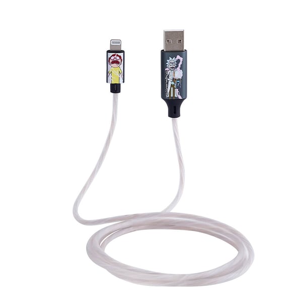 USB A till Lightning Light-Up 1,2m MFI Shock