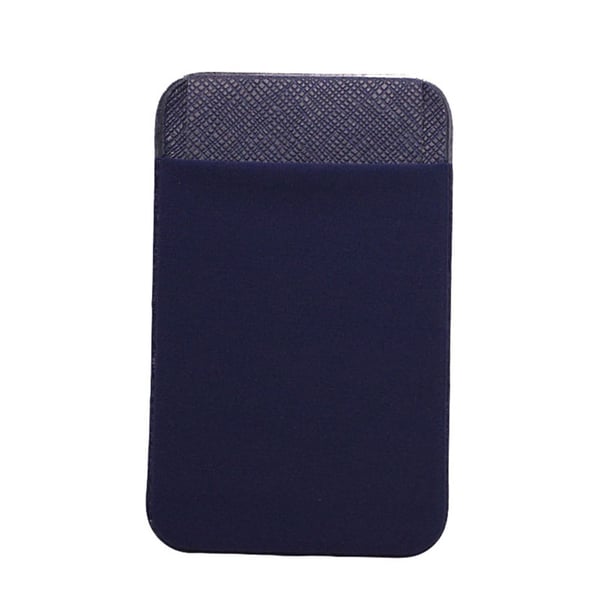 Mobiltelefonkortholder lommeklistremerke Stretchy lycra for baksiden av telefonen Blue