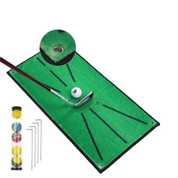 Golf Swing Øvingsmatte - 60x30 cm