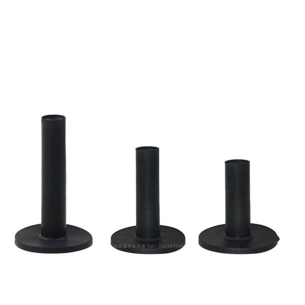 Kumigolf T-paidat ajoradalle 3 kokoa 58/68/85 mm 3 kpl Black