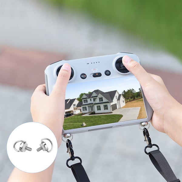 PU-controllertilbehør Skulderstrop, RC-strop til DJI RC 2/Pro Grey