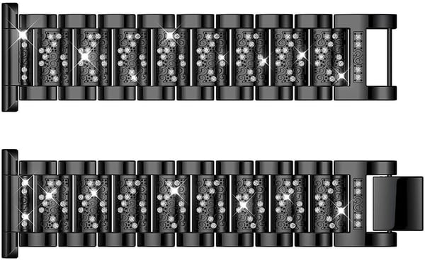 Kellon hihna suojakehyksellä Fitbit Blazelle Black