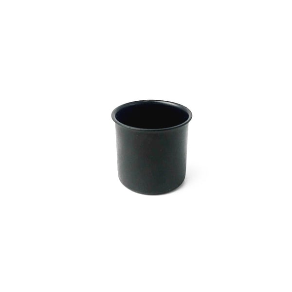 Lysholder metall lyskopper for lampe- eller stearinlysprosjekter Black