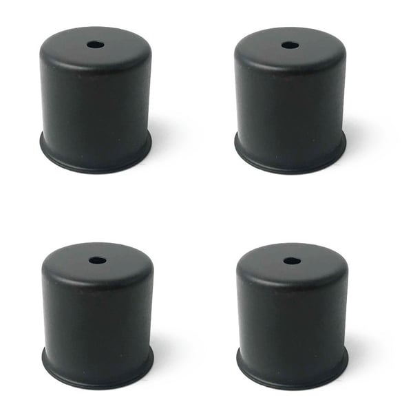 Lysestage Metal lyskopper til lampe- eller lysfremstillingsprojekter Black