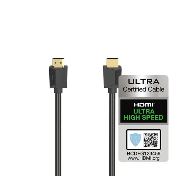 Kaapeli HDMI High Speed 8K 48Gbit/s Musta 0,5m