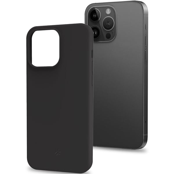 Cromo Soft kumikotelo iPhone 15 Pro Black