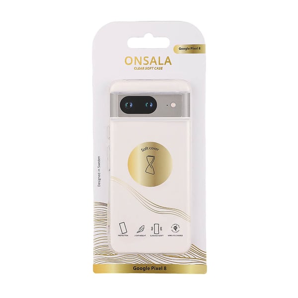 Matkapuhelinkotelo TPU Transparent - Google Pixel 8