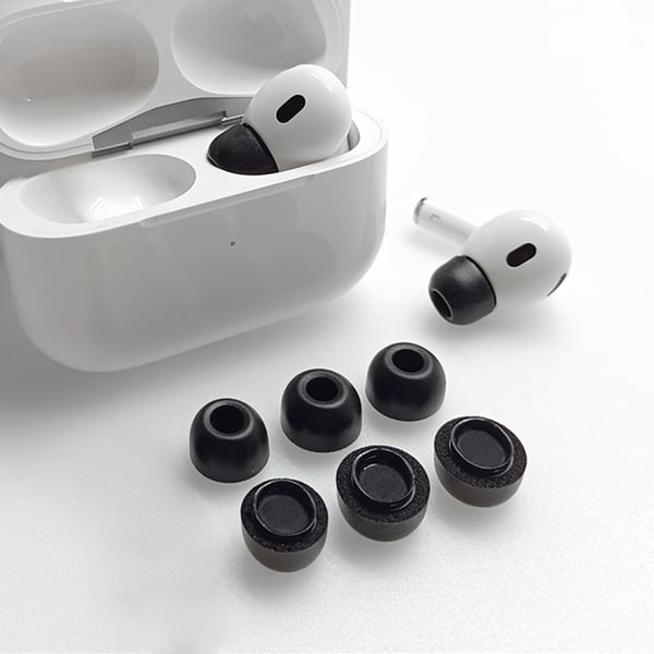 Udskiftnings silikone ørepropper til AirPods Pro Black
