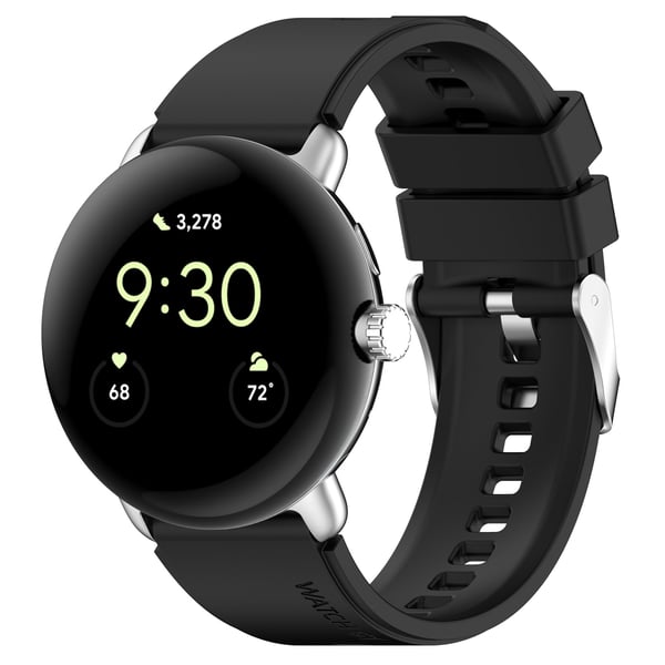 Vaihtokellon hihna Google Pixel Watchille 1/2 Black