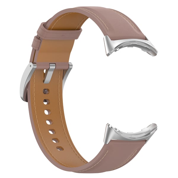 Klokkerem i ekte skinn 20 mm for Google Pixel Watch 1/2 DarkPink