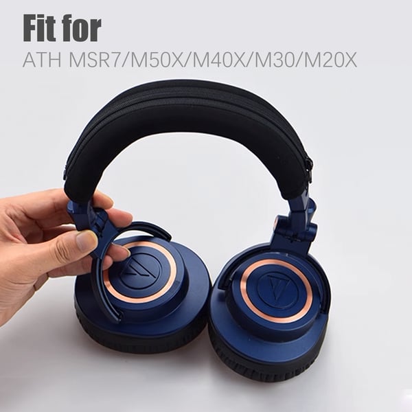 Hodestøttetrekk / pute for ATH MSR7/M50X/M40X/M30/M20X