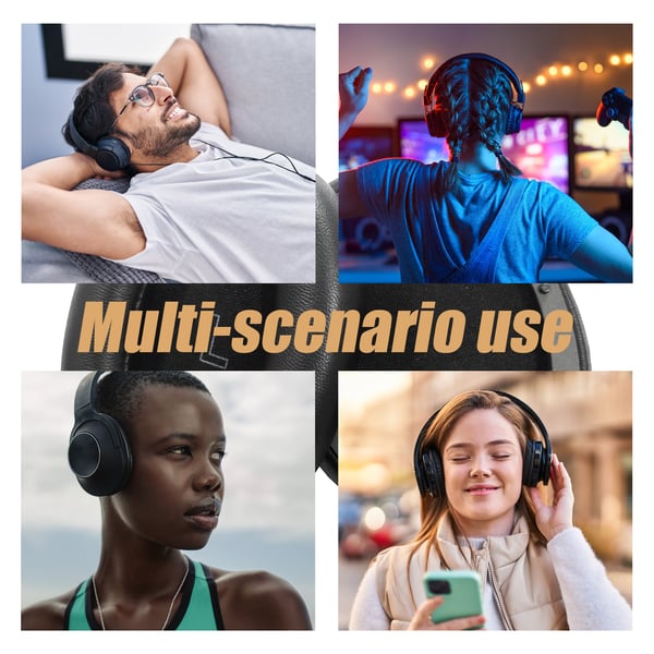 Øreputer til B&O Beoplay H95 saueskinn 1 par Black