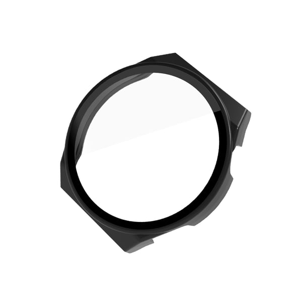 Deksel med skjermbeskytter til Huawei Watch GT3 Pro/Porsche (46mm) Black