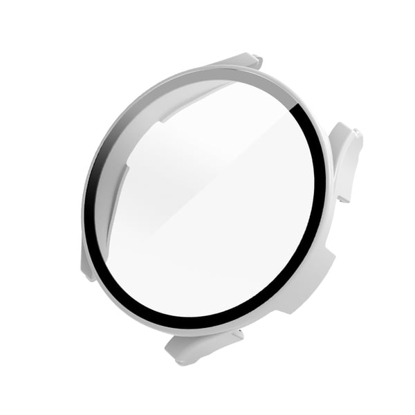 Veske med skjermbeskytter til Samsung Galaxy Watch 4/5 40 mm White