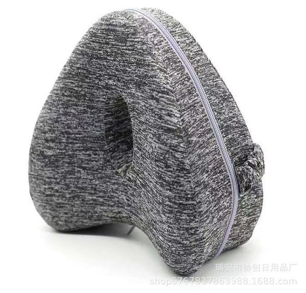 Hjärtformad Ergonomisk Benkudde - Ortopedisk Kudde Gray