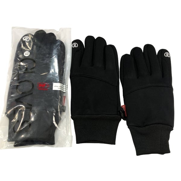 Vinterhandskar för pekskärm, vatten- och vindtäta Black XL