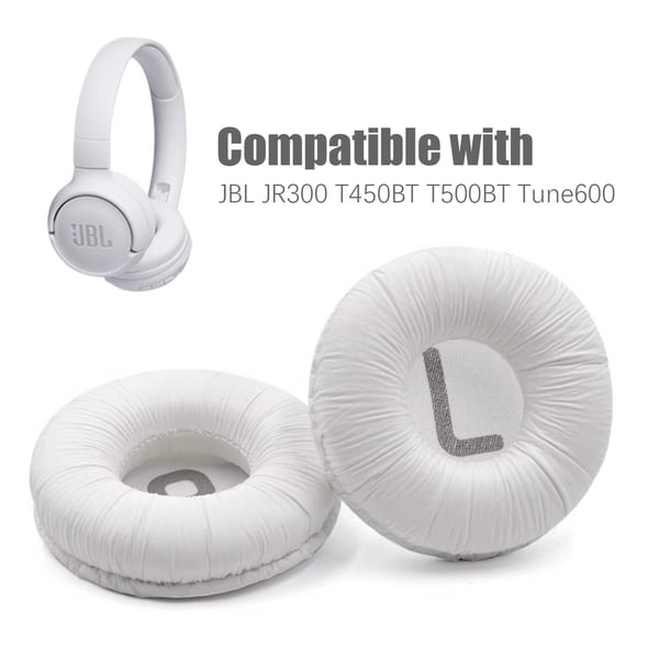 Øreputer til JBL JR300 T450BT T500BT Tune600 White