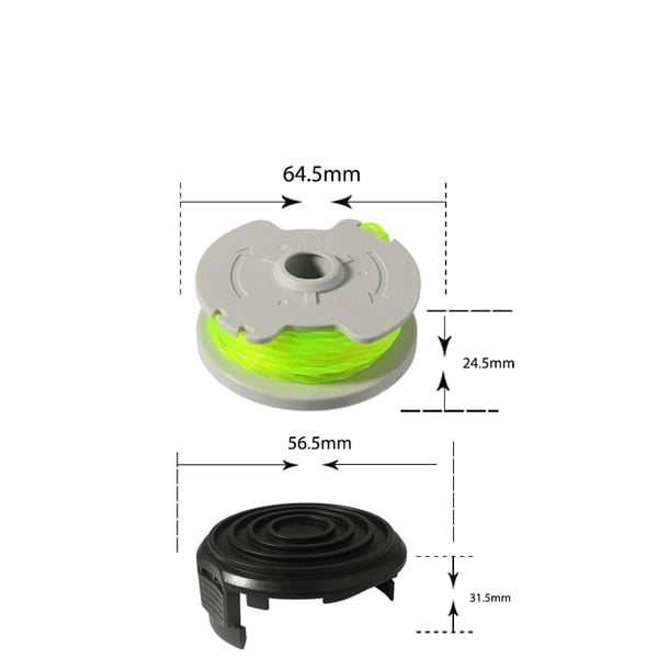 Reservespole for Worx G184/WG190/WG191/WG168 MultiColor