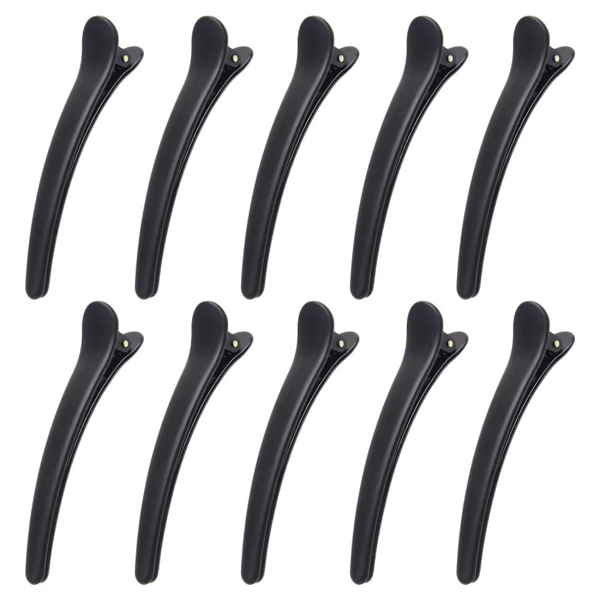 Profesjonell Frisørsalong Hårnåler Svart Plast Single Pin Black 2 7,8 cm