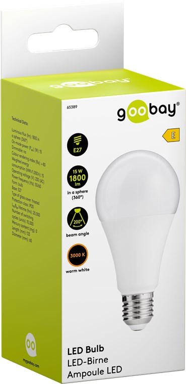 LED-pære, 15 W