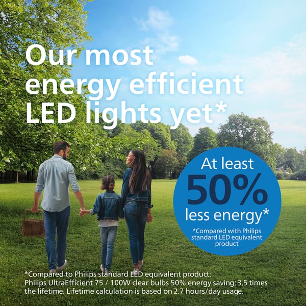 LED E27 Normal 2,3W (40W) Frostet 485lm 2700K Energiklasse A