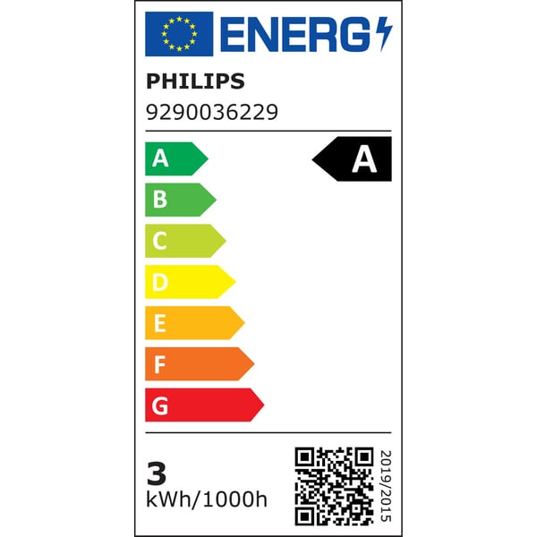 LED E27 Normal 2,3W (40W) Frostet 485lm 2700K Energiklasse A