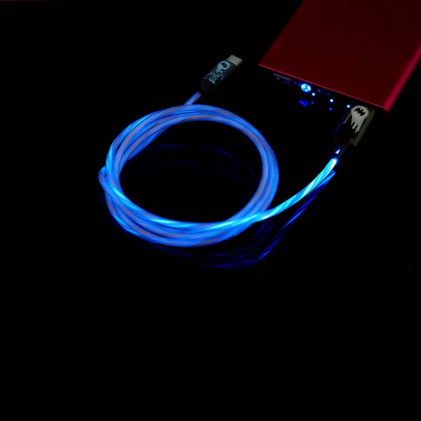 USB A–C valaiseva 1,2 metrin lepakkologo