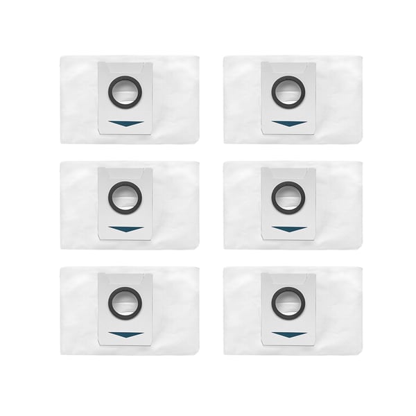 Støvposer for Ecovacs X1/X1S Pro/T10/T10S Pro/T20 Pro/T20 Max, 6-pack